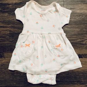Carter’s brand newborn baby girl dress